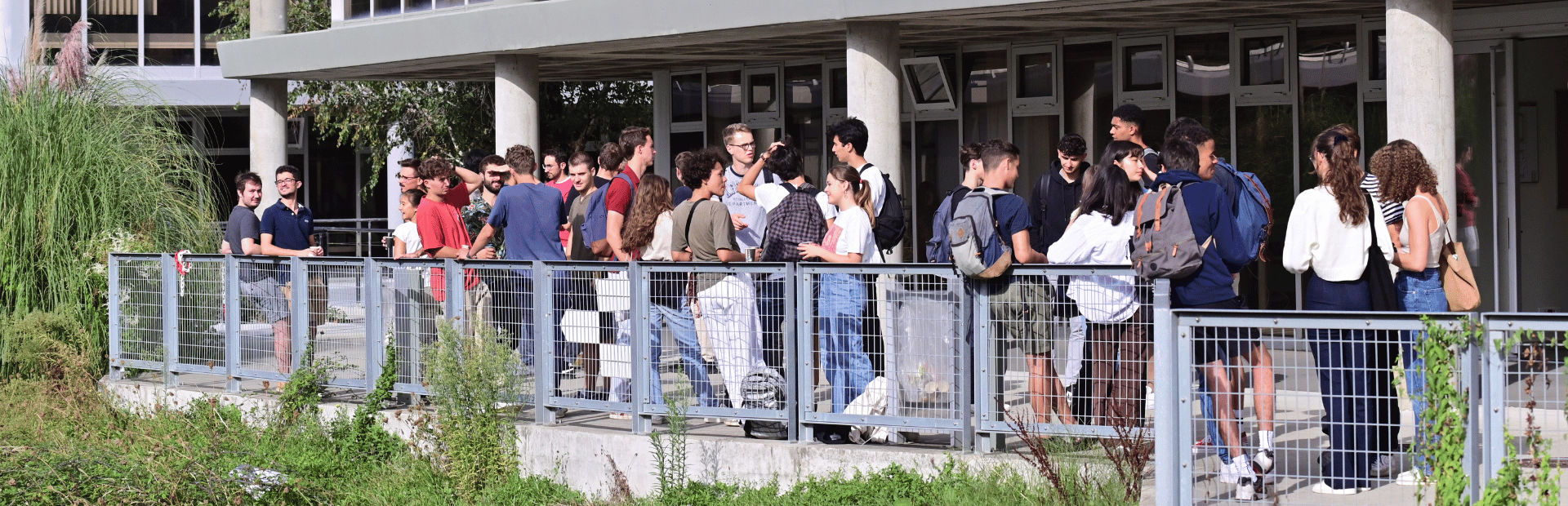 Etudiants dans l'école